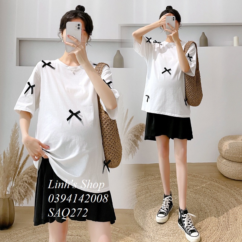 Set Áo Quần Bầu Bộ Bầu Xinh SAQ272