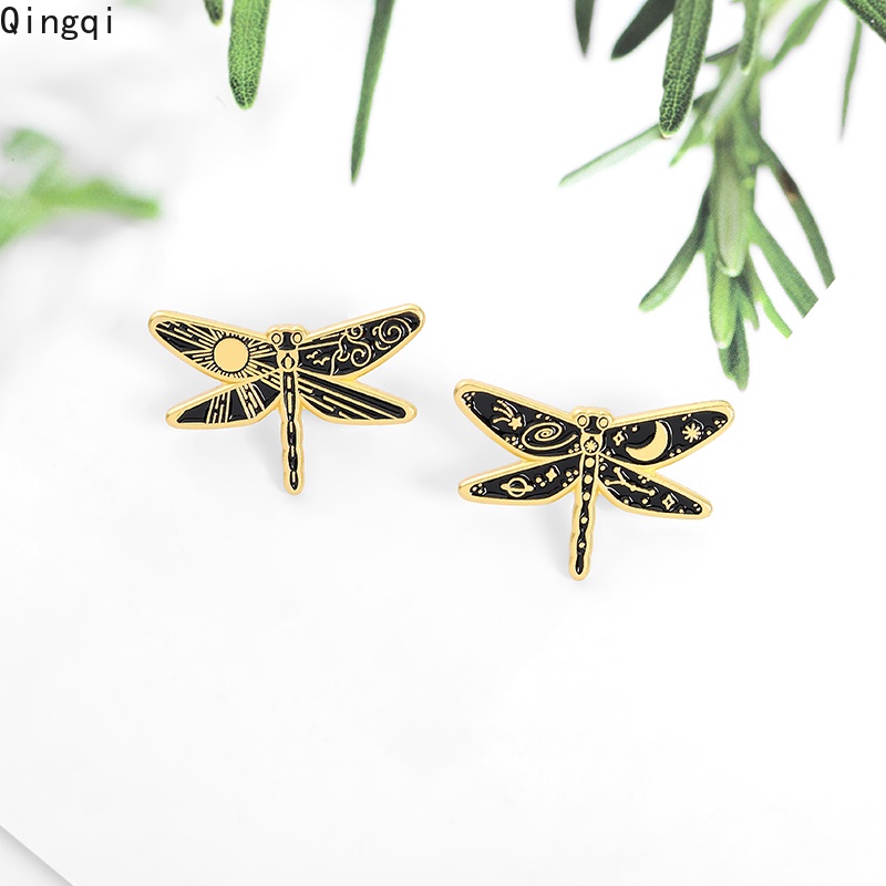 Ghim cài áo Miss Zoe hình chuồn chuồn và mặt trời thời trang cho nam và nữ