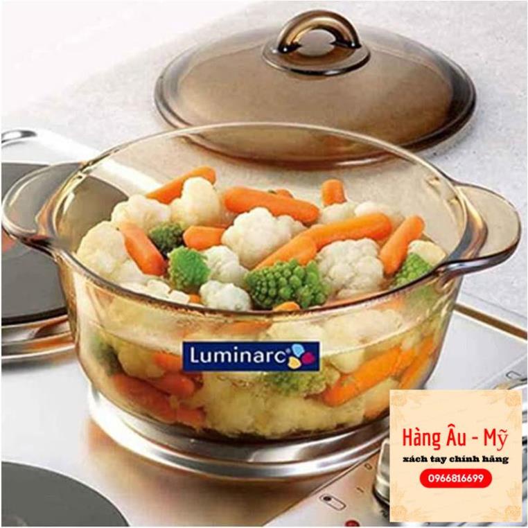 Nồi Thủy Tinh Cao Cấp Sử Dụng Bếp Từ Luminarc Amberline - MADE IN FRANCE