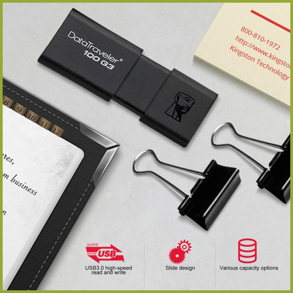 Usb Flash Kingston 128GB 256GB 512G 1T DT100G3 USB3.0 Flash tamvn Chất Lượng Cao