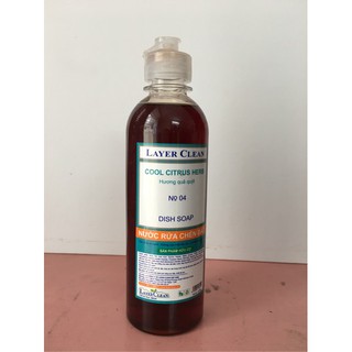 Combo 3 chai Nước rửa chén hữu cơ Layer Clean 300ml