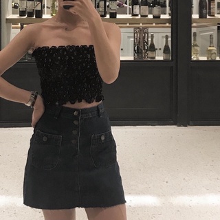 Áo ống hoa nhí/trơn - Tube Top (MOME.VN)