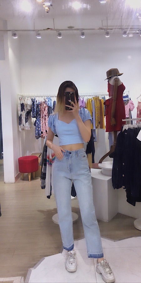 Quần dáng baggy jeans SODA POP