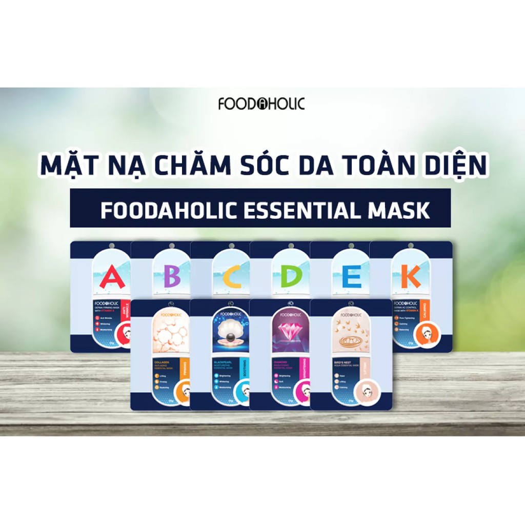 Mặt nạ dưỡng da Foodaholic Essential Mask