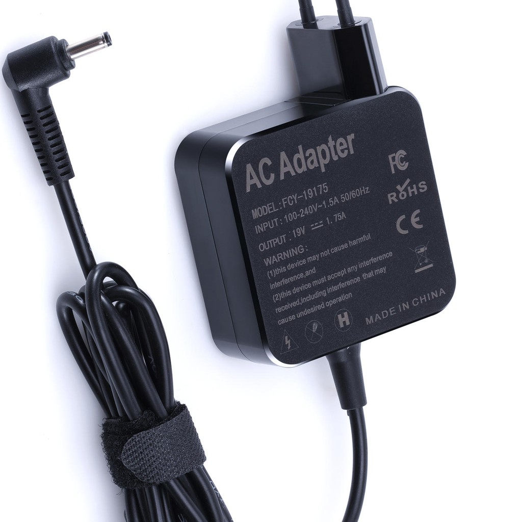 Sạc Laptop Asus cục vuông 19V-1.75A