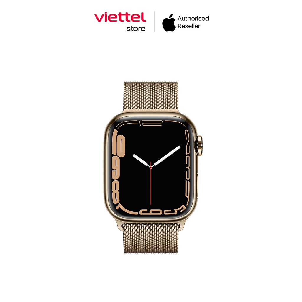 Apple Watch Series 7 Viền thép dây Milanese loop Cellular Chính hãng (VN/A)