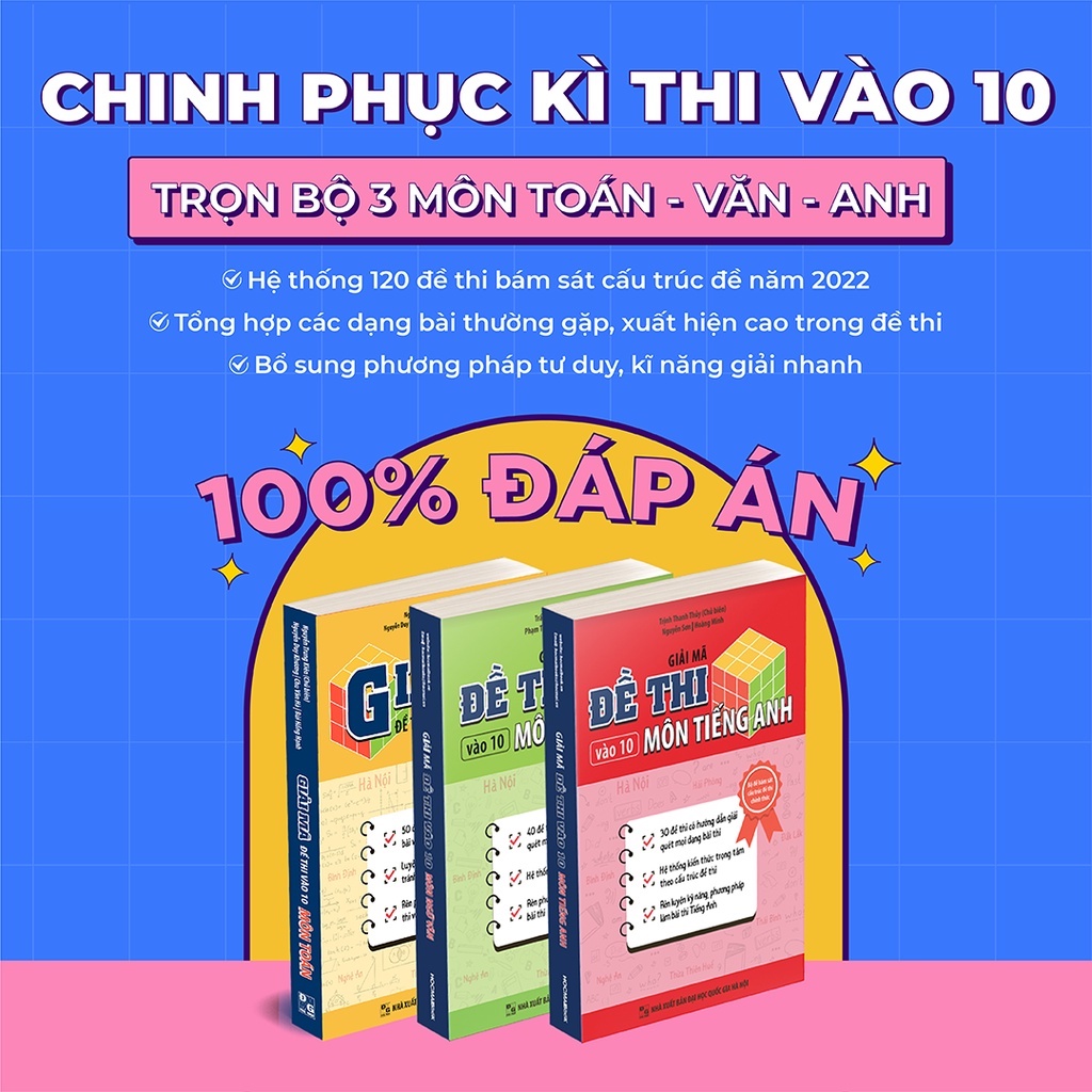 Sách - Giải mã đề thi vào 10 môn Ngữ Văn