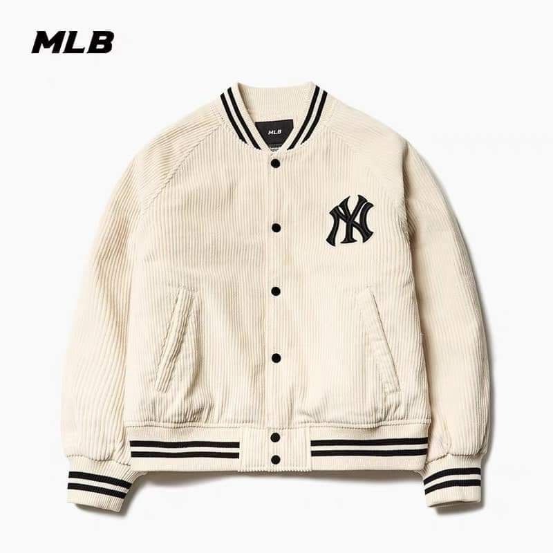 Áo khoác bomber cho bé MLB áo khoác trần bông hàng xuất dư