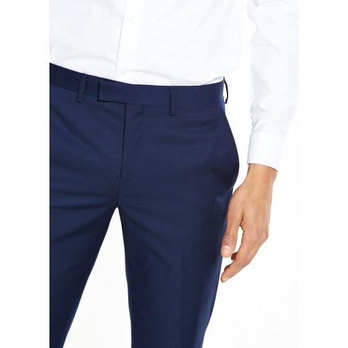 RIVER ISLAND - QUẦN TÂY NAM VĂN PHÒNG SLIM FIT MÀU XANH NAVY - 292834