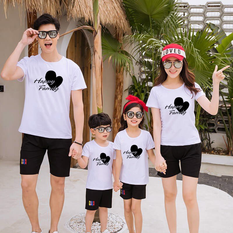 ÁO THUN GIA ĐÌNH HAPPY FAMILY