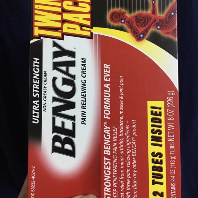 Kem xoa bóp giảm đau Bengay Ultra Strength của Mỹ