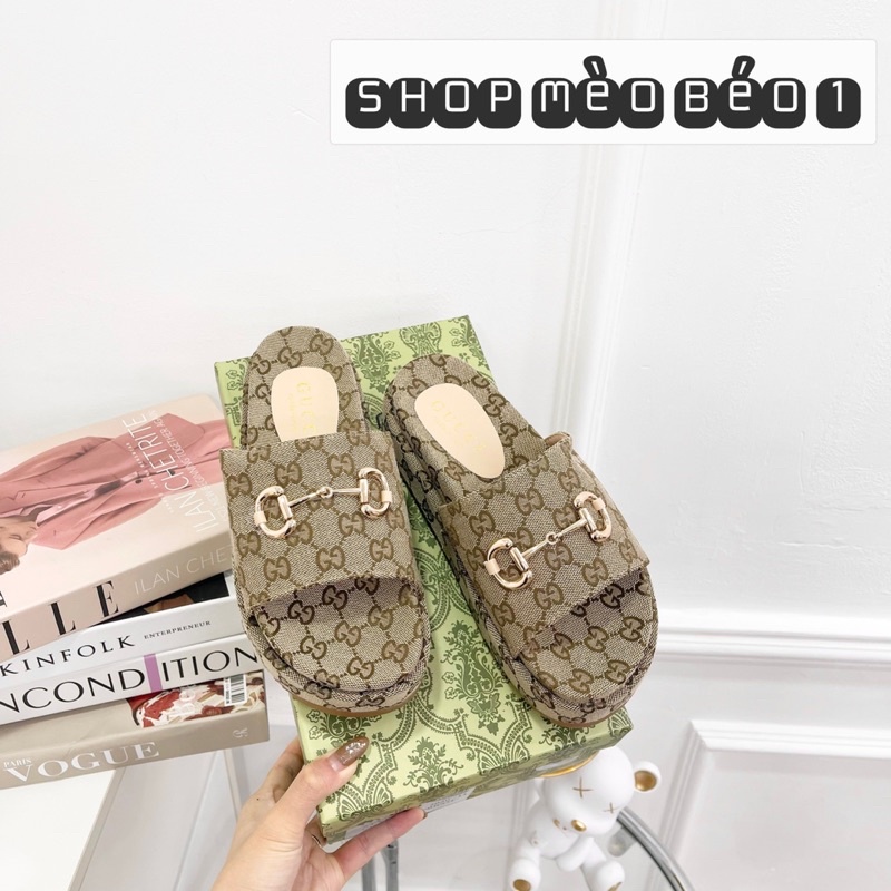 Dép gc khoá ngang đế bằng fullbox