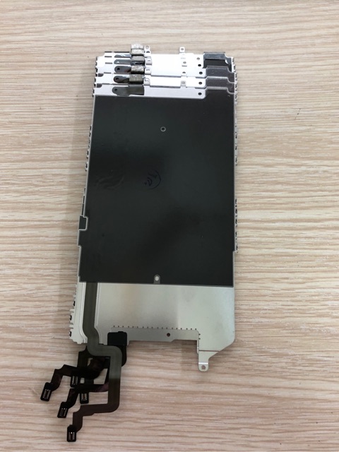 Nẹp sắt lưng màn hình dành cho Iphone 6plus có dây nối, zin tháo máy