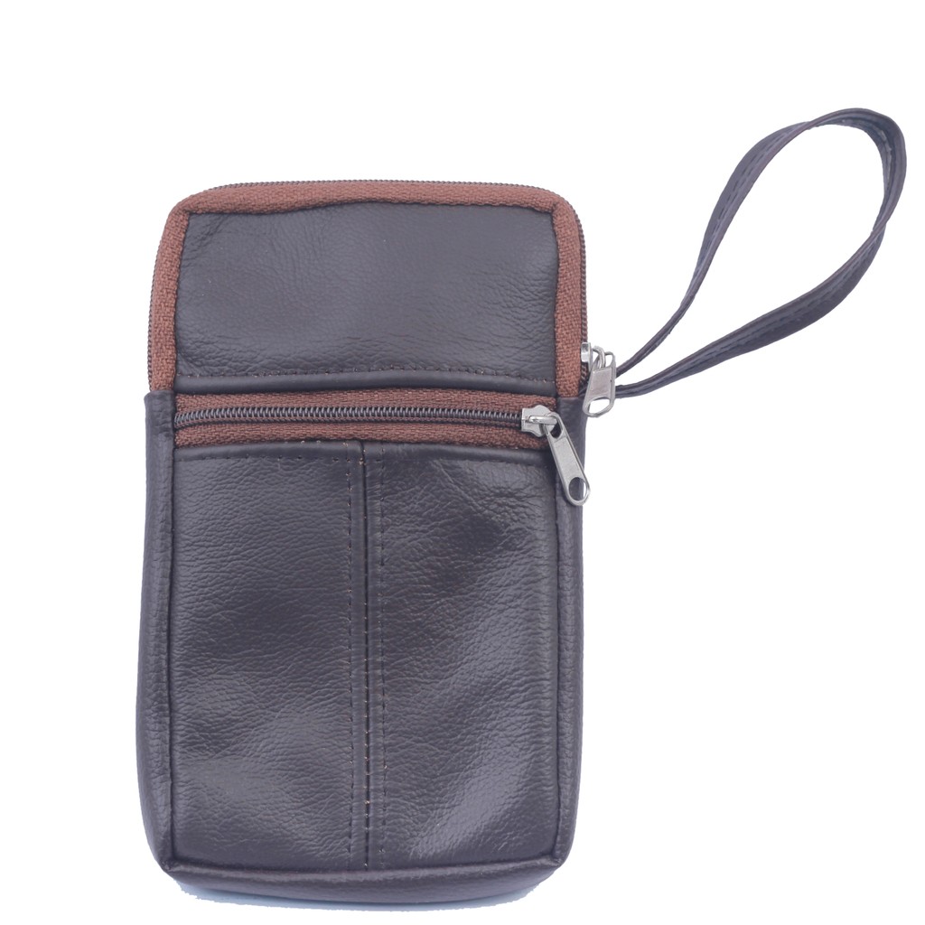 Túi da mini đựng pin dự phòng , ổ cứng