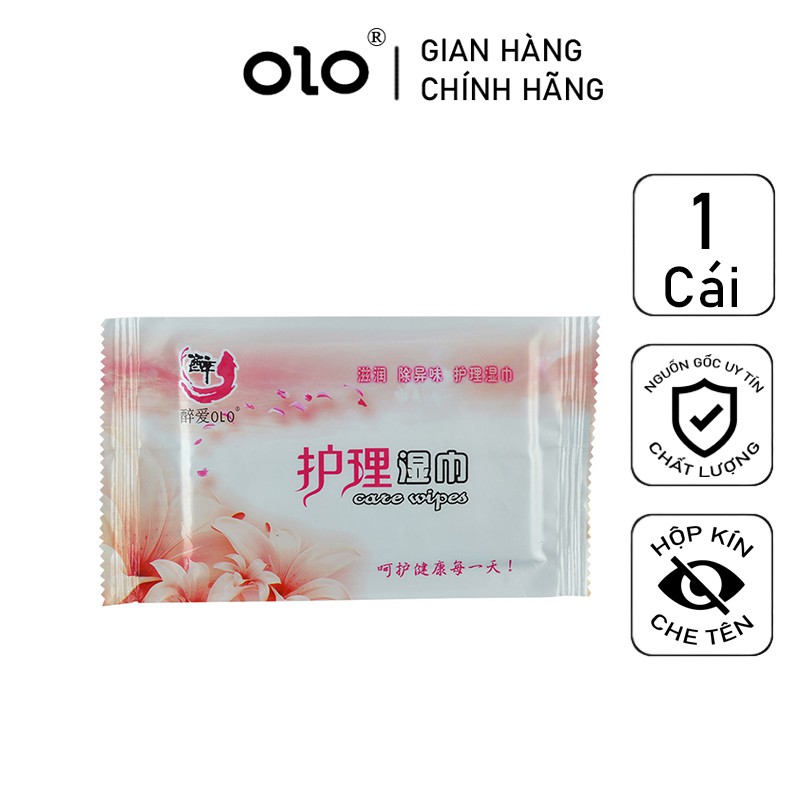 Khăn ướt vệ sinh OLO đa năng phòng ngừa bệnh sinh dục 1 cái