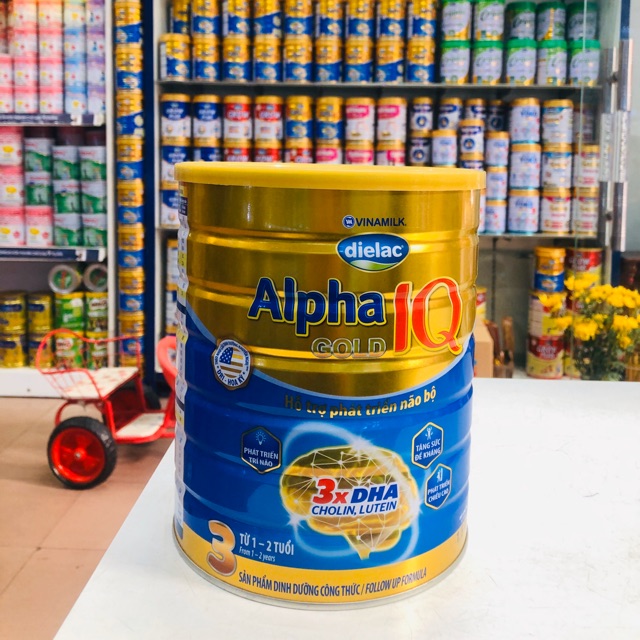 Sữa bột Dielac Alpha Gold IQ 3-1,5kg