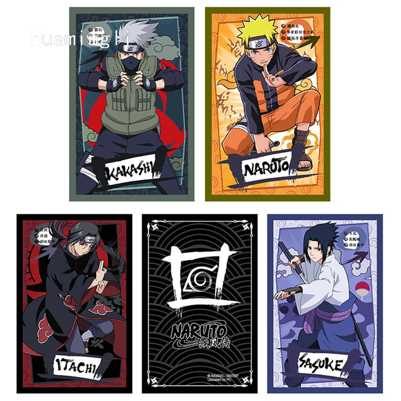 Naruto Blind Box Card Kakashi Naruto Sasuke Uchiha Itachi Collection Card PVC Card Character card*1;