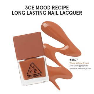 Sơn Móng Tay 3CE Mood Recipe Long Lasting Nail Lacquer