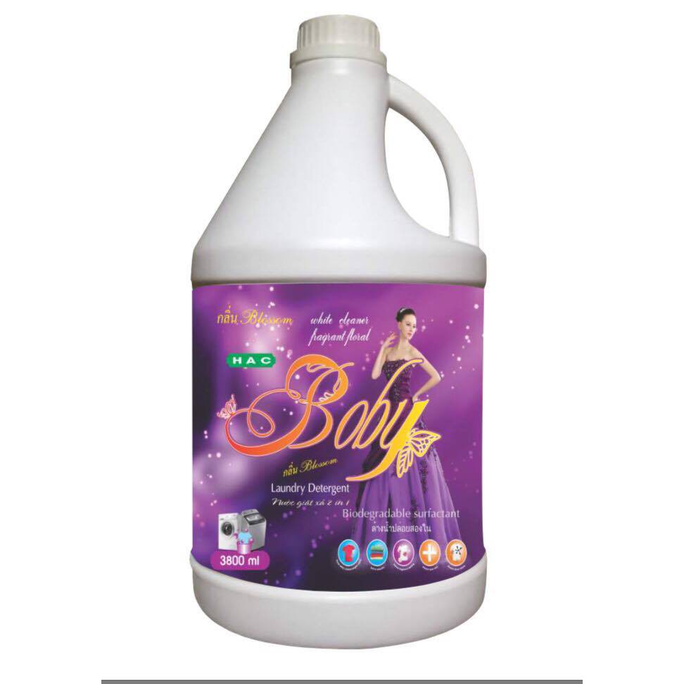 Nước giặt xả BOBY TÍM 3800ML
