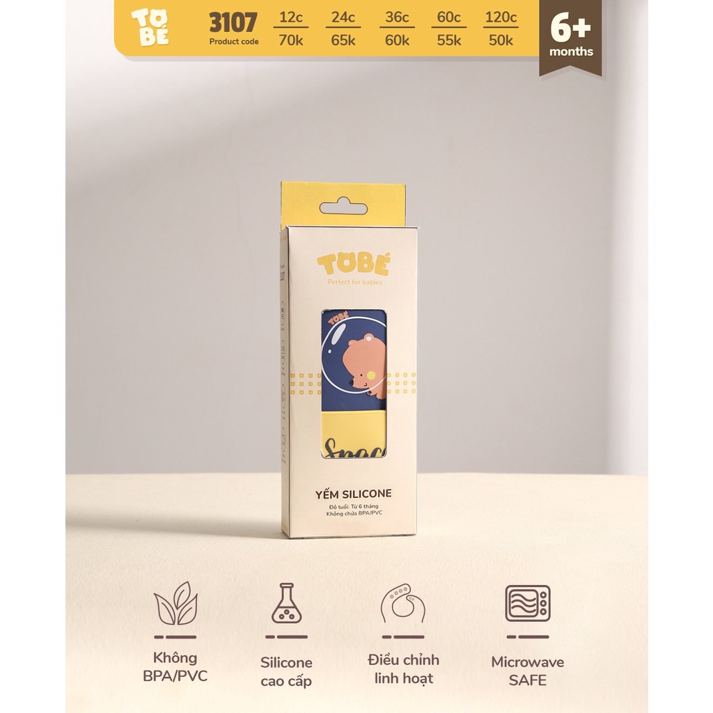 Yếm Ăn Dặm Silicone 6 Nấc Điều Chỉnh An Toàn Cho Bé
