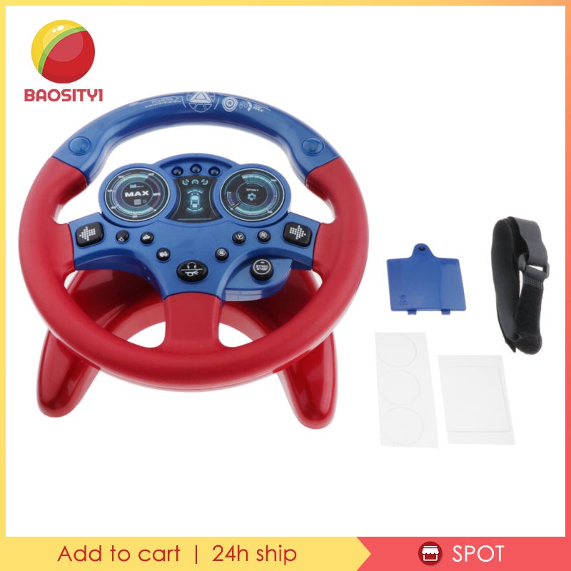 Vô Lăng Xe Hơi Đồ Chơi Màu Xanh Dương Baosity1] Tập Tương Tác Di Động Tiện Dụng
