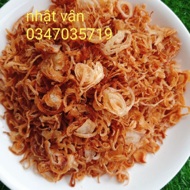 500gr hành phi loại 1 thơm ngon, giòn rụm