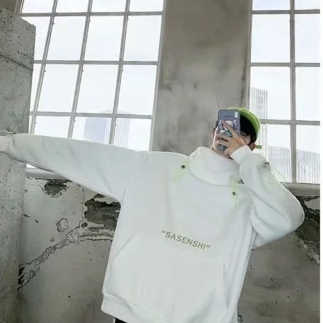 Áo hoodie vải lông cừu dày giữ ấm thiết kế đơn giản dễ phối thời trang thu đông size M-2XL dành cho nam | BigBuy360 - bigbuy360.vn