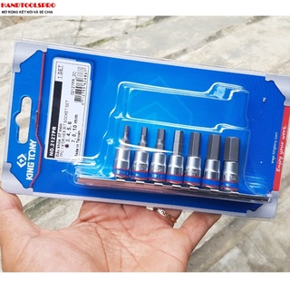 Bộ đầu khẩu lục giác H3-H10 Kingtony 2127PR