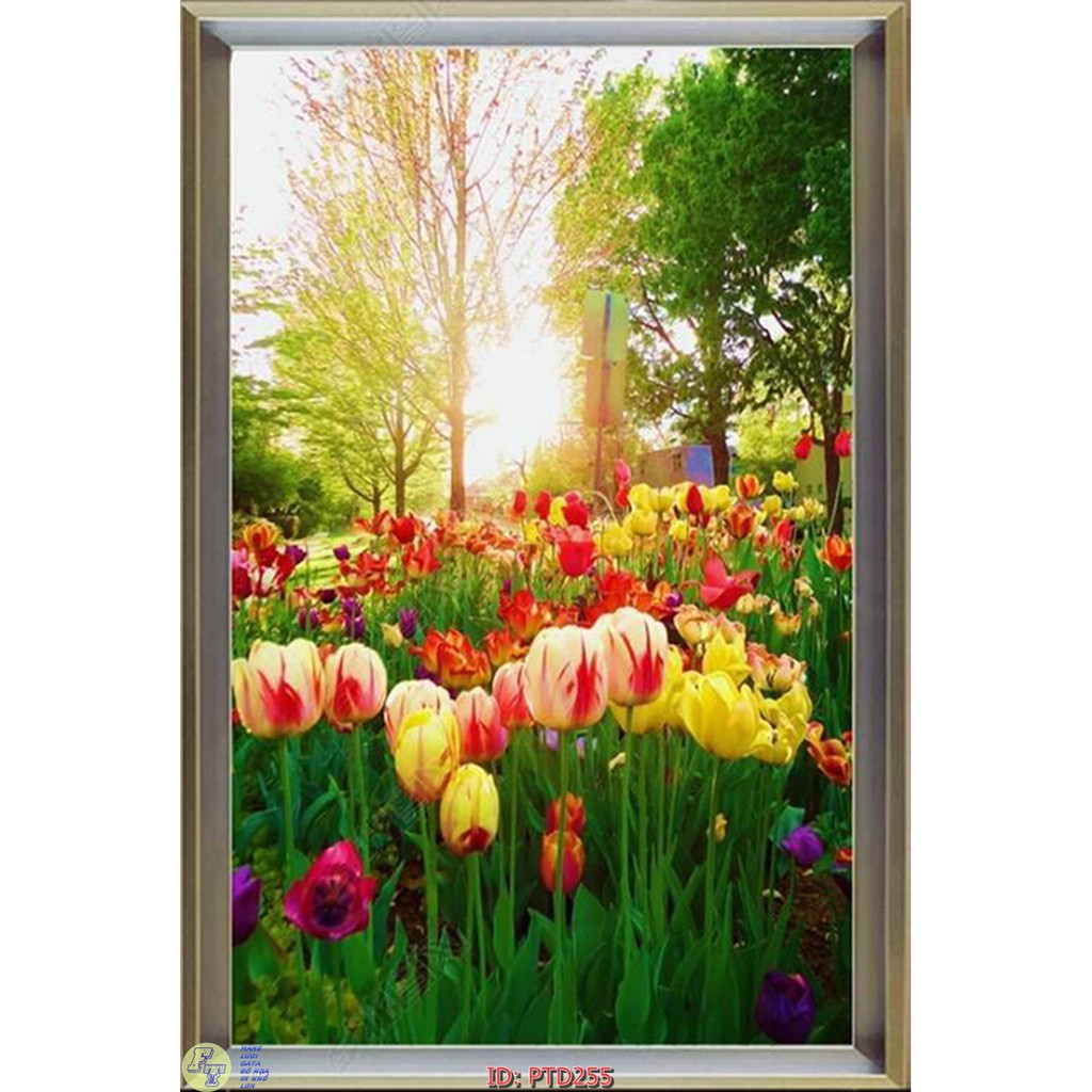 Tranh dán tủ lạnh , cửa kính hình phong thủy kích thước 60 x 130cm