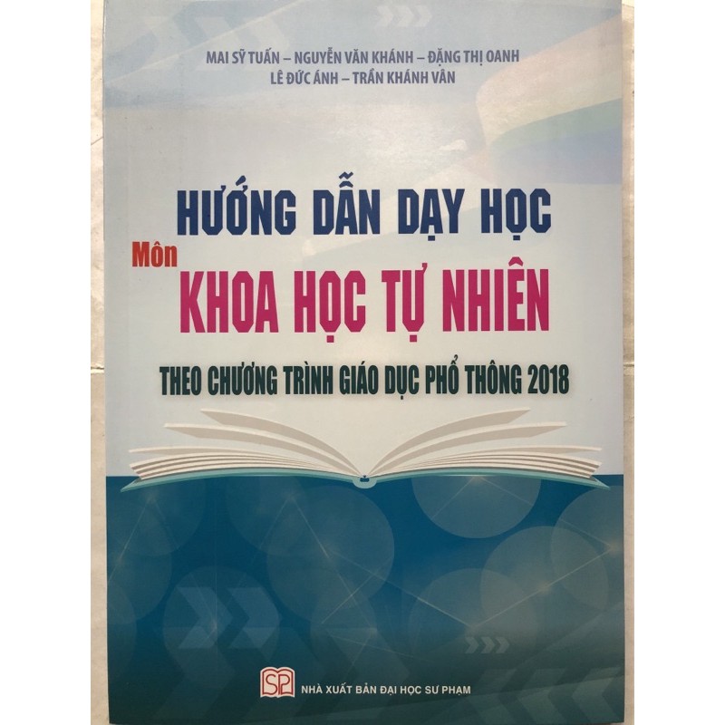 Sách - Hướng dẫn dạy học Môn Khoa học tự nhiên theo chương trình giáo dục phổ thông mới