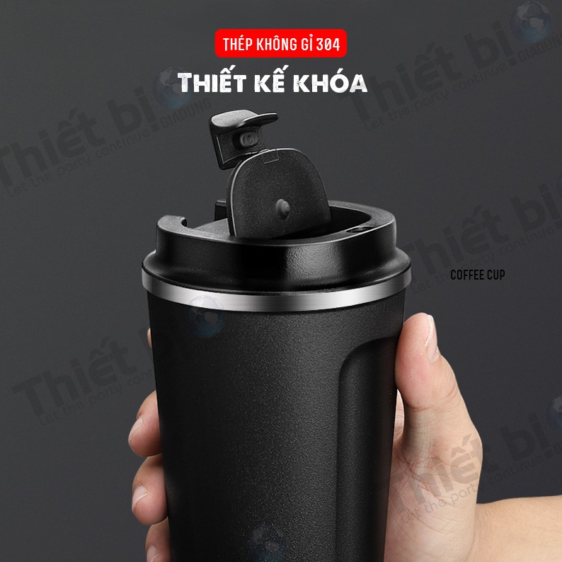 Cốc Giữ Nhiệt Coffee S6 Lõi Inox 304 Bền Đẹp Ly Pha Cà Phê Giữ Nhiệt Đến 8h Chống Tràn Cafe