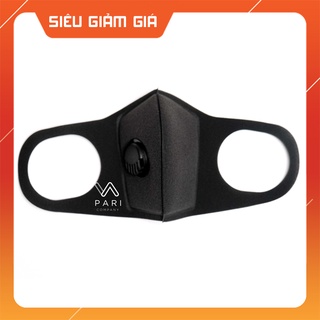 Khẩu trang Pitta Mask có van thở siêu chất, Mặt nạ có van thở, chống nước, không mờ kính cận