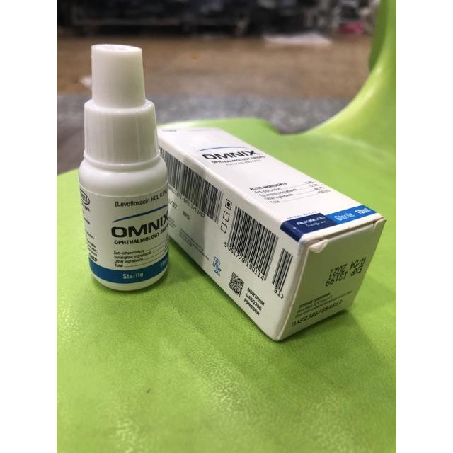 Thuốc nhỏ mắt Omnix cho chó mèo trị chảy nước mắt