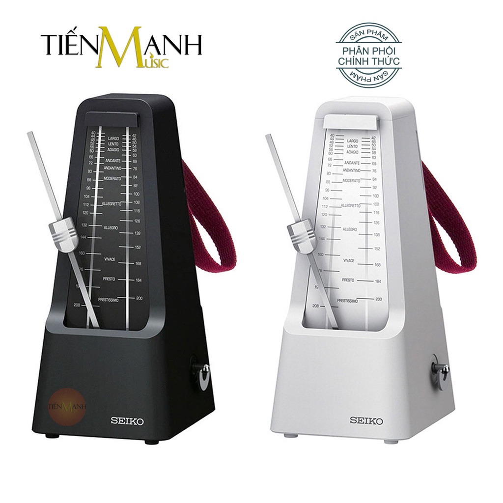 [Chính Hãng] Máy Đập Nhịp Cơ Seiko SPM400 - Metronome Dùng cho Học Nhạc Cụ, Piano, Organ, Guitar SPM 400 - Đếm, Gõ, Đánh