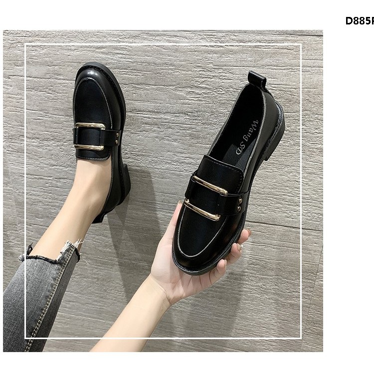 Giày Đế Bằng Mũi Tròn Thời Trang Anh Quốc 2020 Cho Nữ | BigBuy360 - bigbuy360.vn