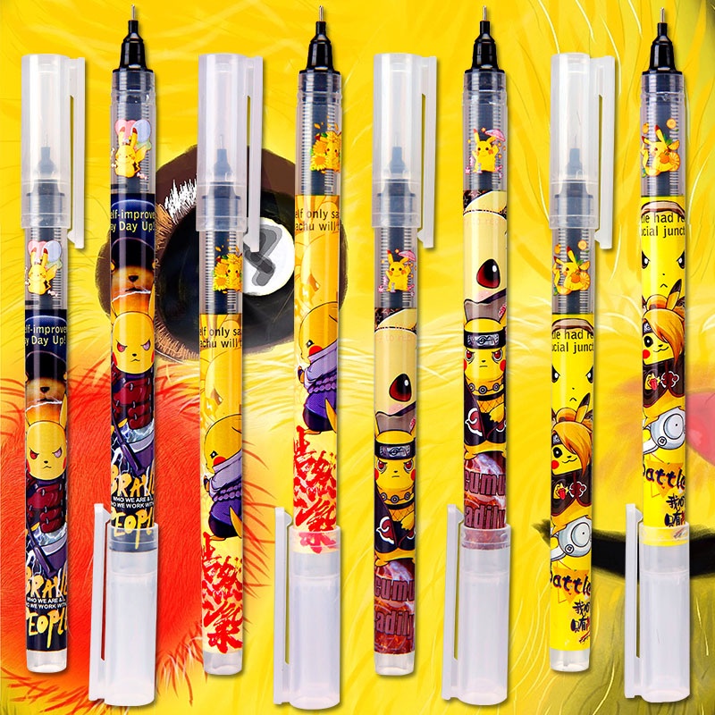Bút bi Pikachu mực nước