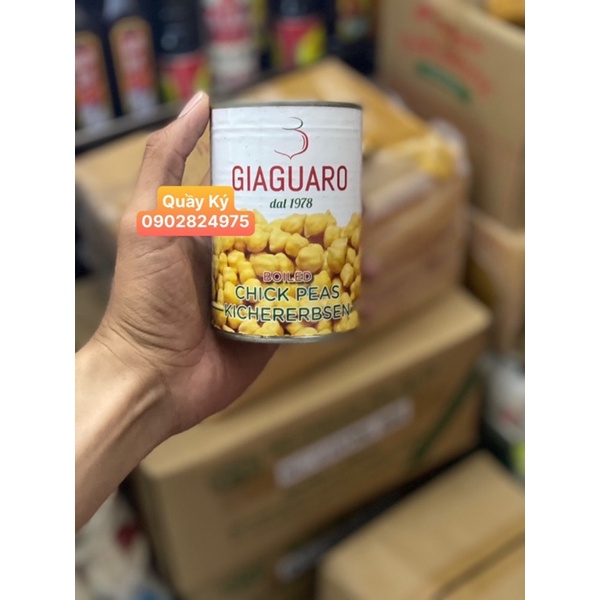 Đậu Chick Peas 400g Giaguaro
