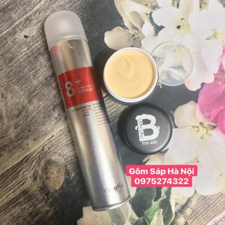‼ ‼️gôm xịt phủ cứng 8+ spray‼ ‼ ‼ +sáp vuốt tóc bed head