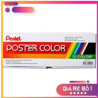 BỘ MÀU POSTER PENTEL 12 MÀU