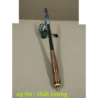 Bộ Cần Shimano CacBon 3m Kèm Máy Yolo 4000 - Tặng Kèm 100m Cước Chính Hãng