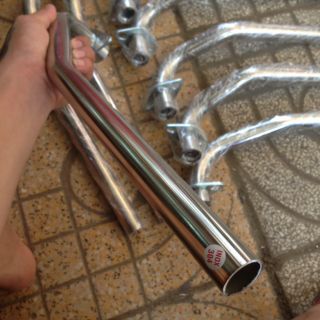 Cổ pô inox 304 gắn xe wave dream