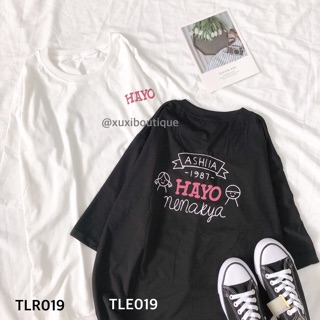Áo thun tay lỡ hayo 019
