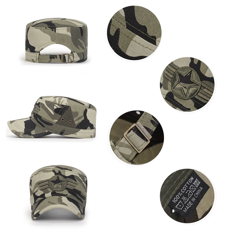 Mũ Lưỡi Trai Phong Cách Quân Đội Cho Nam