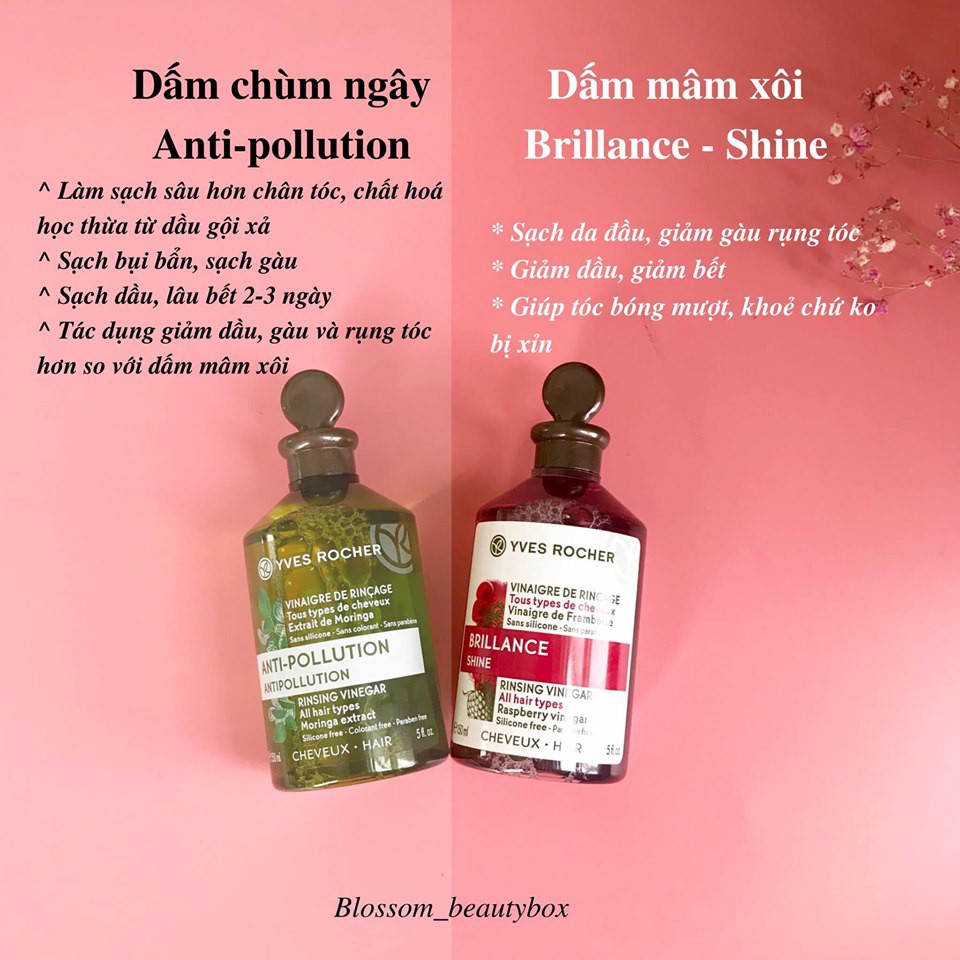 ( Có sẵn )Dấm xả tóc mâm xôi Yves Rocher( có bill ) | BigBuy360 - bigbuy360.vn