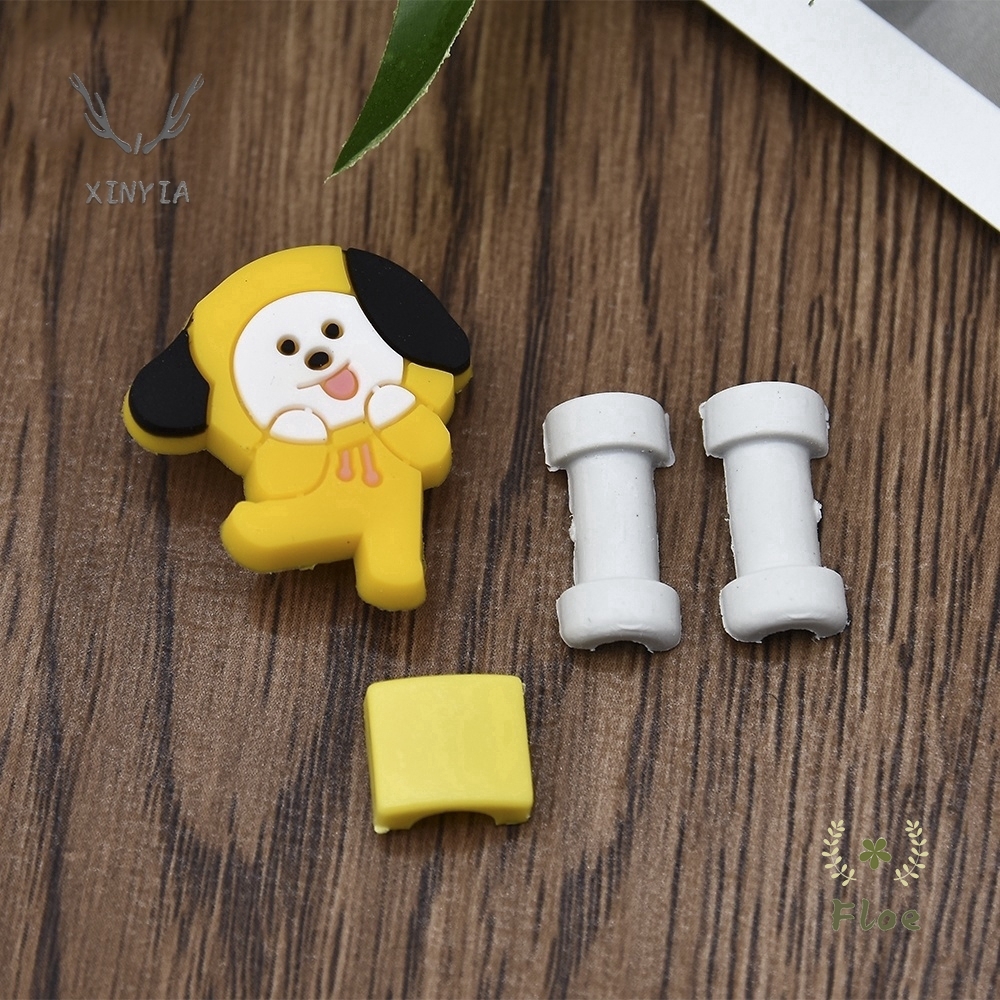 Phụ Kiện Bảo Vệ Dây Cáp Sạc Usb Hình Nhóm Nhạc Kpop Bt 21