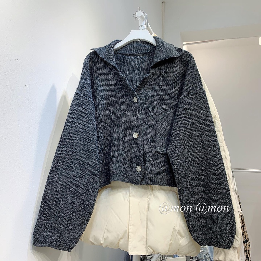 210715 Áo polo len trơn - áo len nữ thời trang ulzzang freesize 3 màu | BigBuy360 - bigbuy360.vn