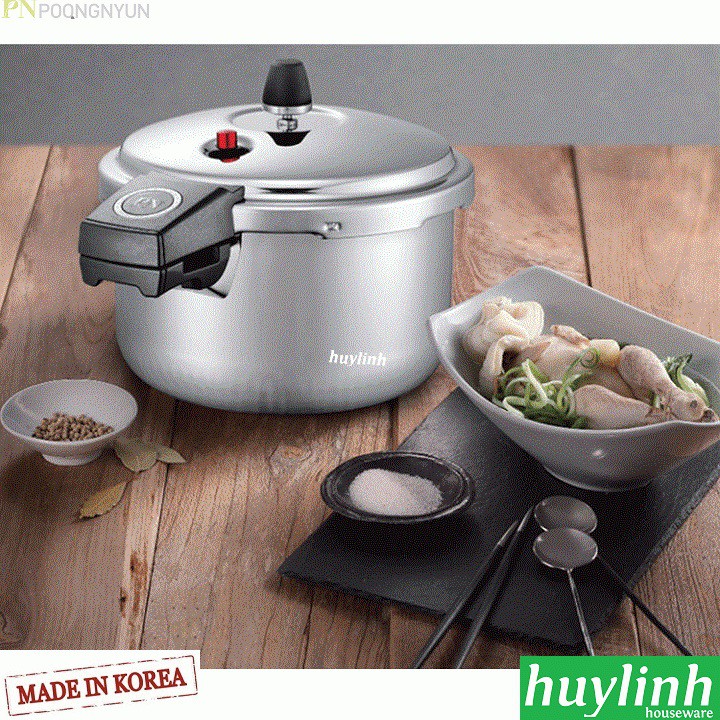 Nồi áp suất Inox PoongNyun SQS11-20C - 3.5 lít - Made in Hàn Quốc