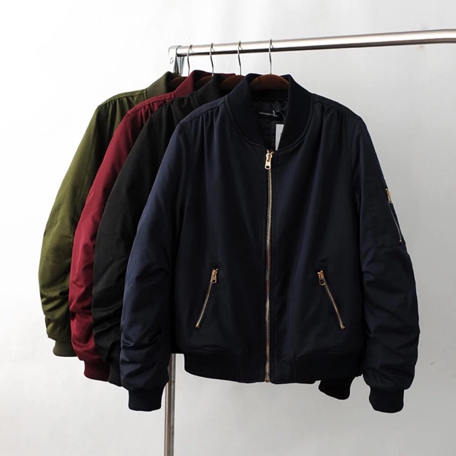 Áo bomber hàng xuất