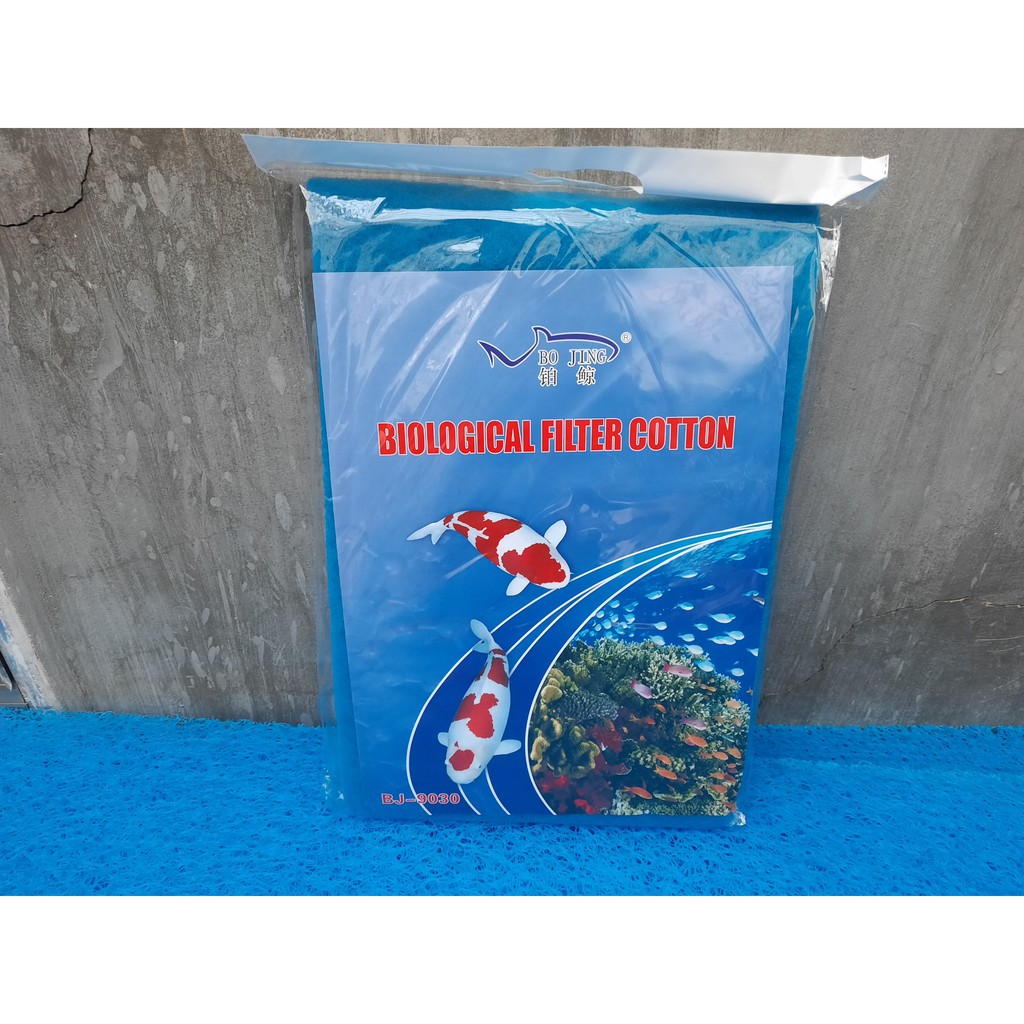 Tấm Xốp Xanh Kích Thước 90x30x1cm Bông Lọc Nước Bể Cá Siêu Sạch, Tái Sử Dụng Lâu Dài