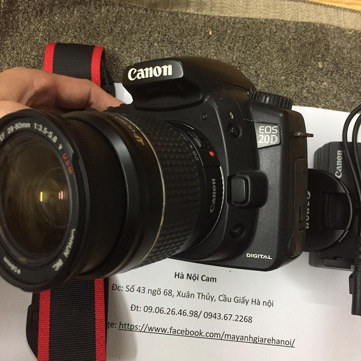 
                        Máy ảnh Canon 20D kèm lens khá đẹp
                    